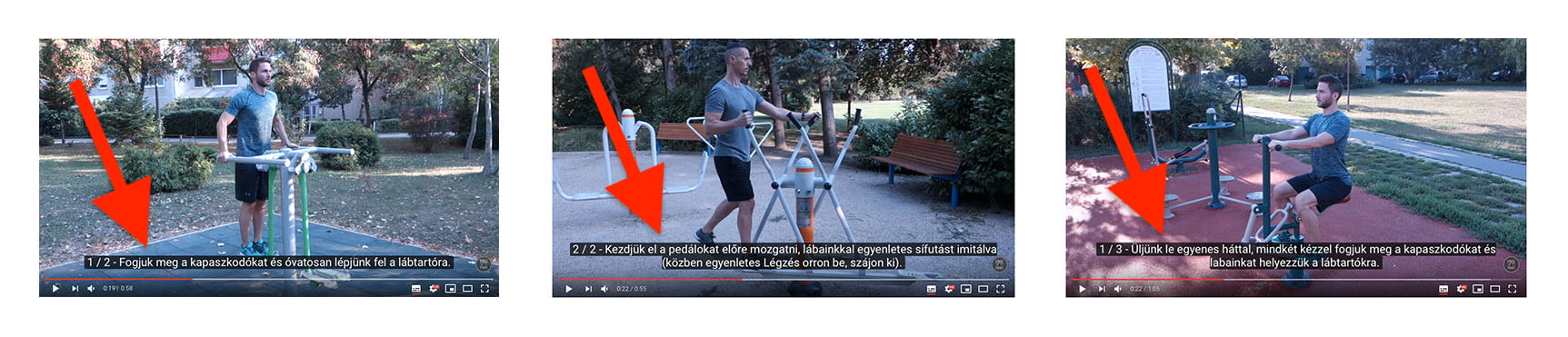 Train Smart in Fitness Parks videos with subtitle