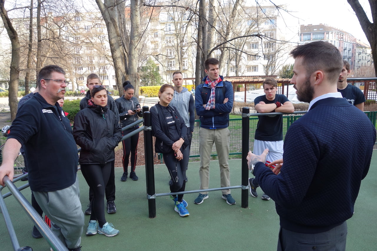 Free Sport Parks - We Are a Social Sport City Education - Mechwart liget - Radányi Norbert open workshop - 4