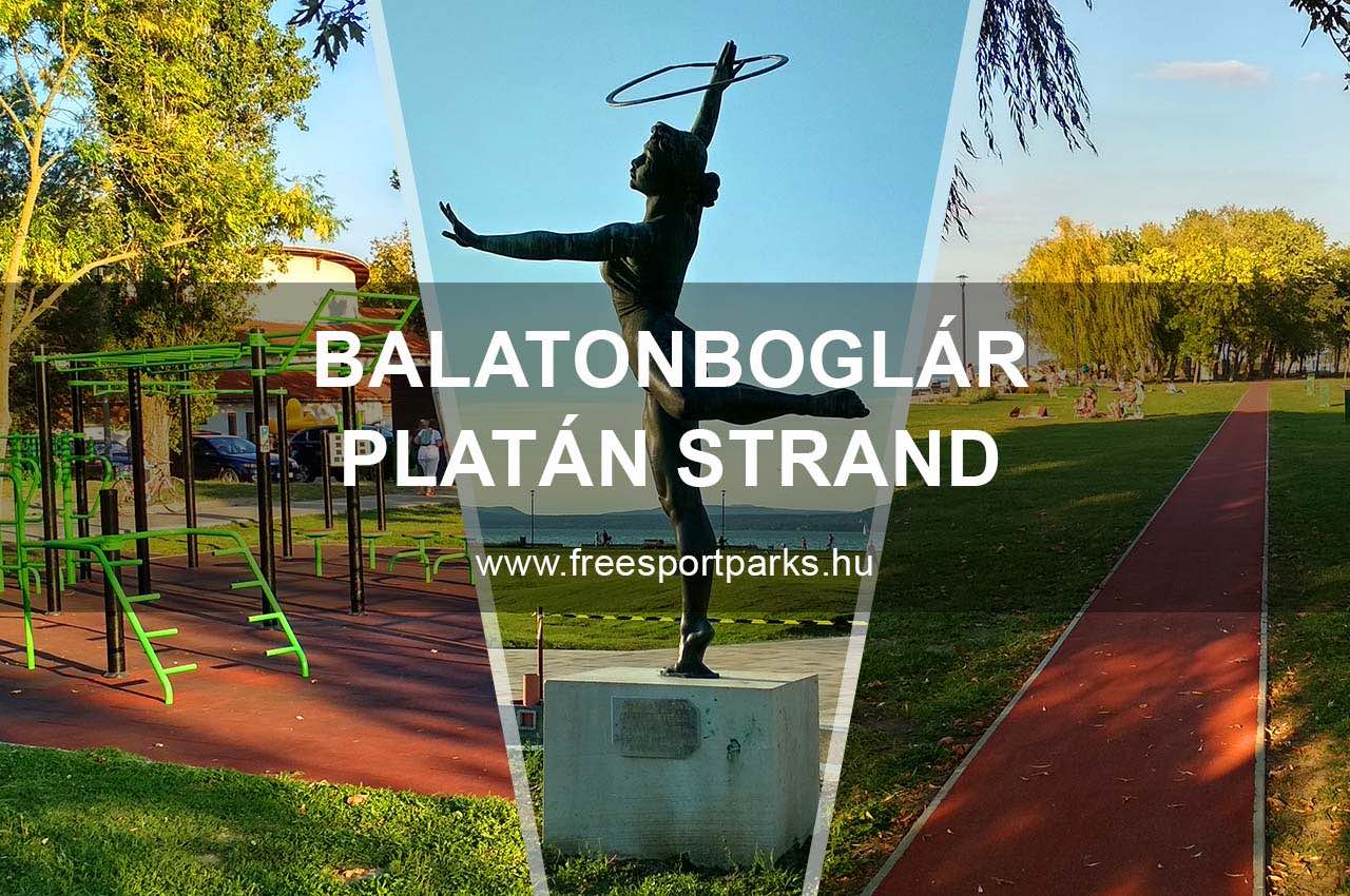 Balatonboglár Platán strand, közösségi sporttér - Free Sport Parks Térkép