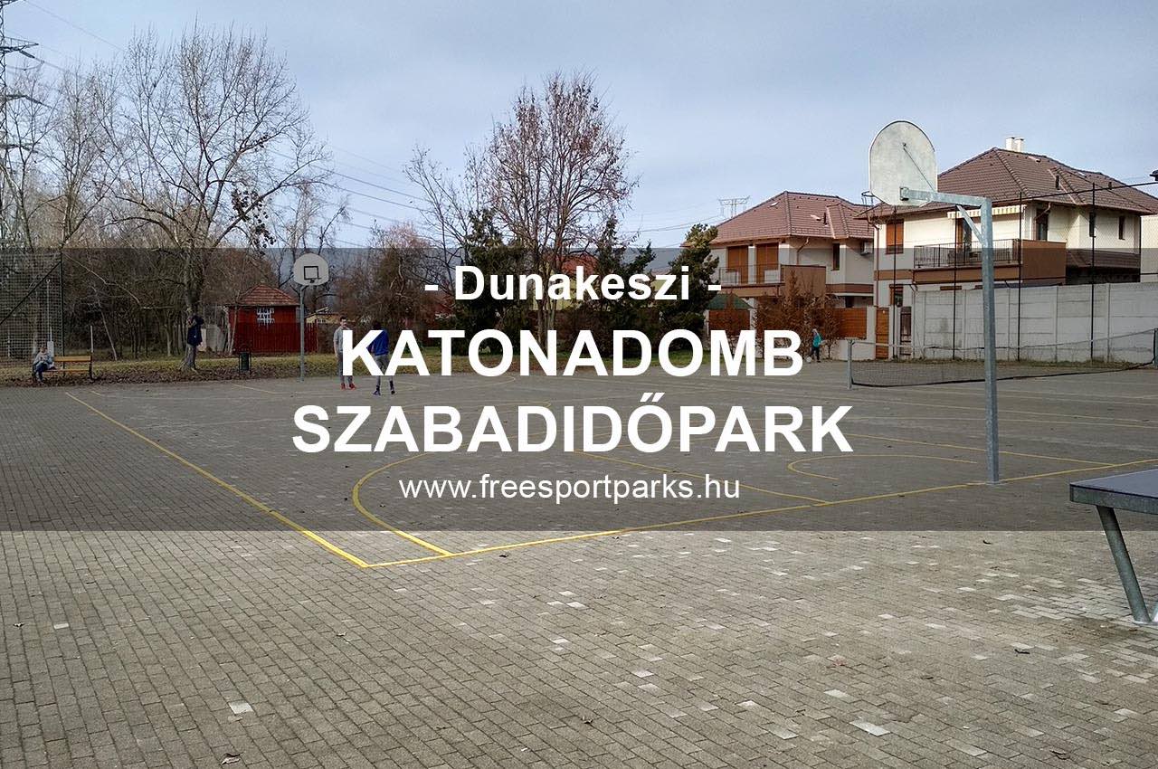 Katonadomb Szabadidőpark szabadstranddal, Dunakeszi - Free Sport Parks térkép