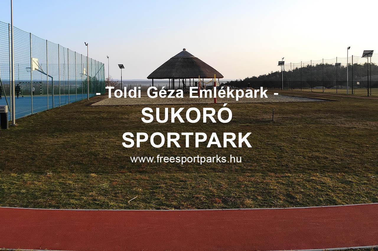 Sukoró sportpark a Toldi Géza emlékparkban - Free Sport Parks térkép