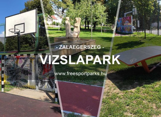 Vizslapark Zalaegerszeg - Free Sport Parks térkép