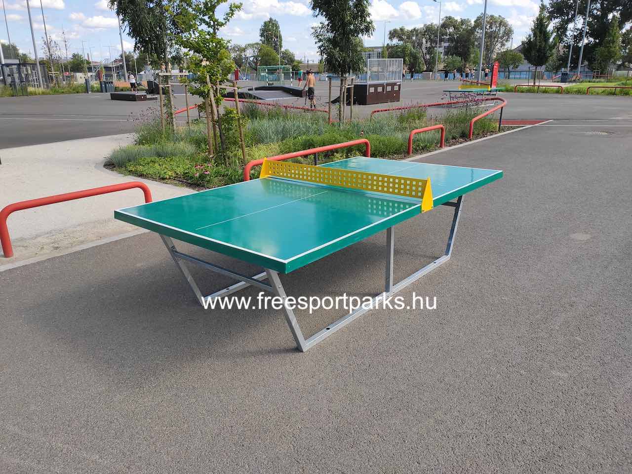 ping-pong asztal a Puskás Aréna Park nyugati oldalán - Free Sport Parks térkép
