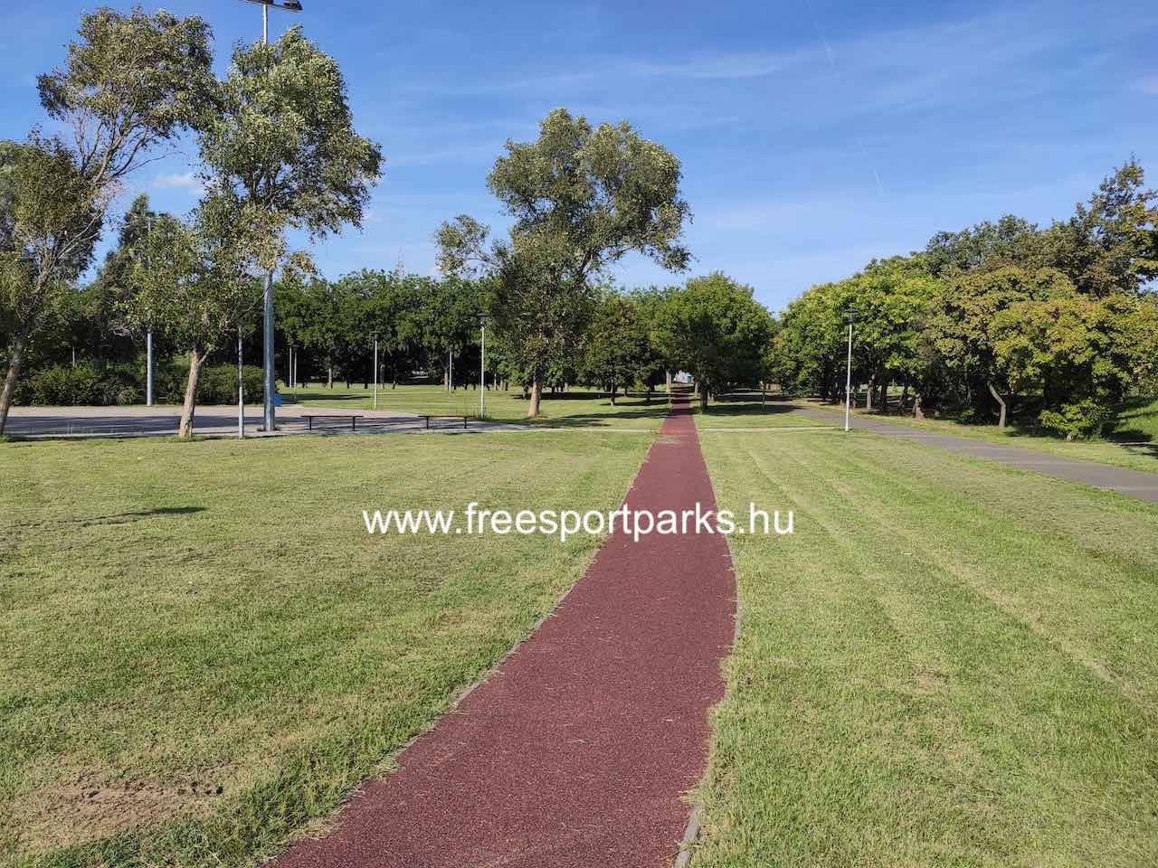 rekortán futópálya - Kőbánya Sportliget - Free Sport Parks térkép