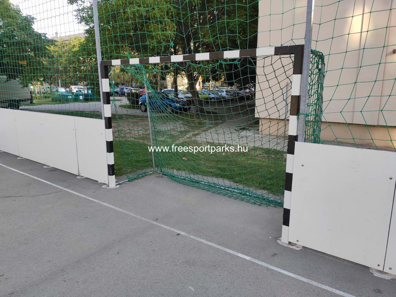 hálós focikapu - Say Ferenc utcai játszótér, Siófok - Free Sport Parks térkép