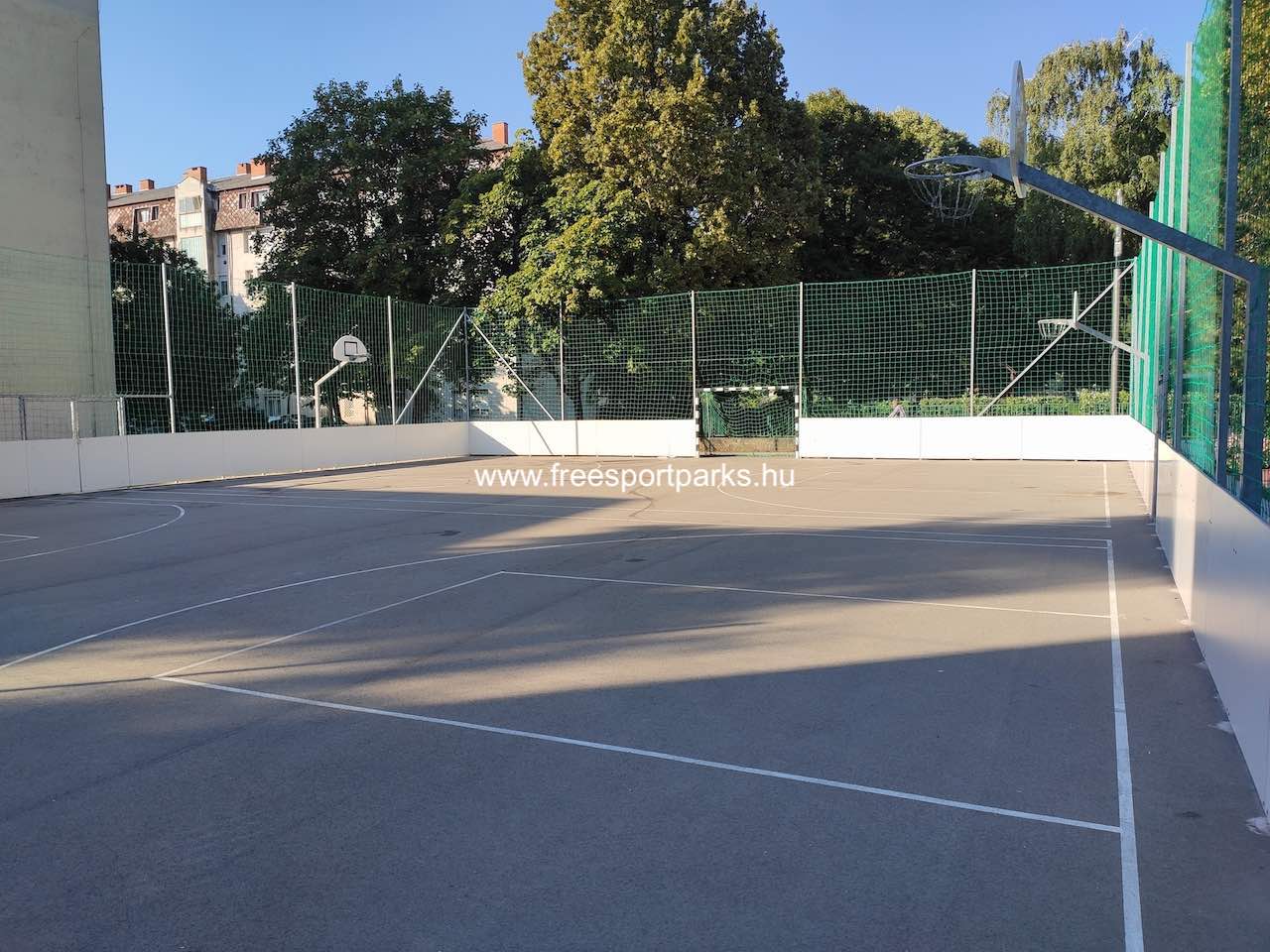 multifunkciós labdapálya - Say Ferenc utcai park, Siófok - Free Sport Parks térkép