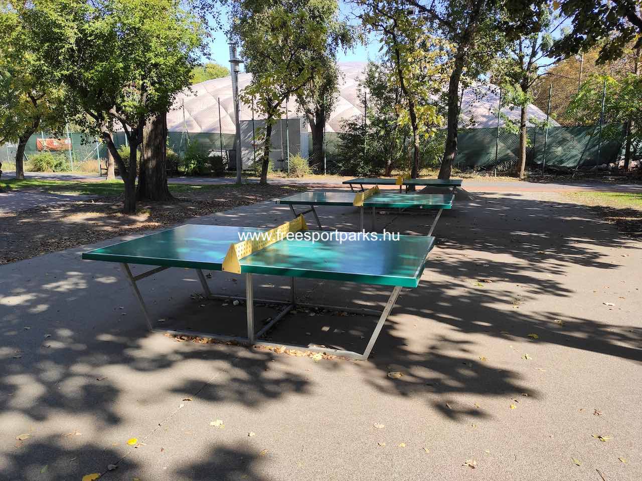 ping-pong pálya, Bikás park - Free Sport Parks térkép