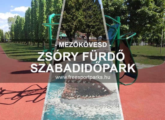 Zsóry Fürdő Szabadidőpark - Mezőkövesd -Free Sport Parks Térké