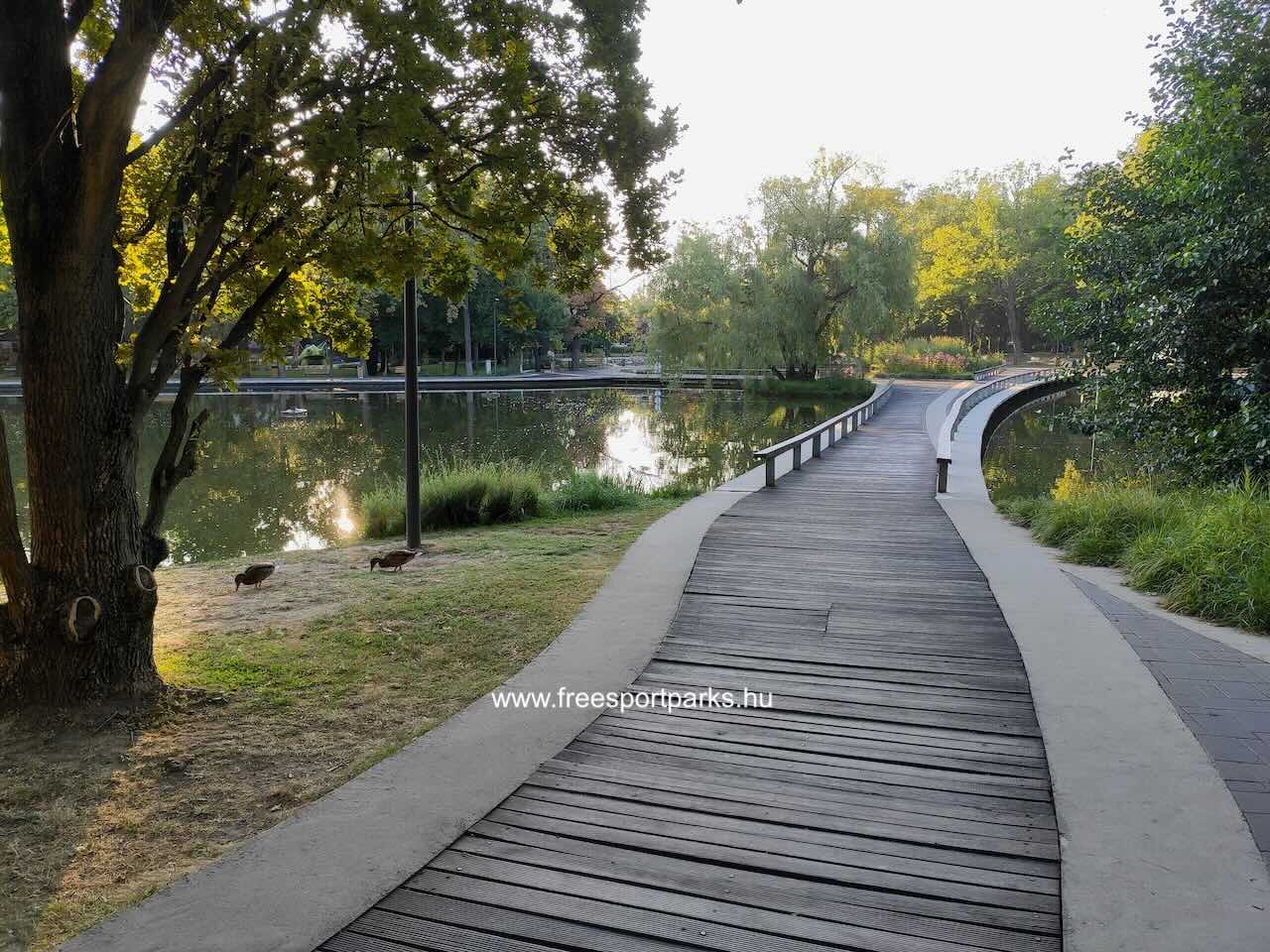 híd a Békás-tavon, Debrecen - Free Sport Parks Blog