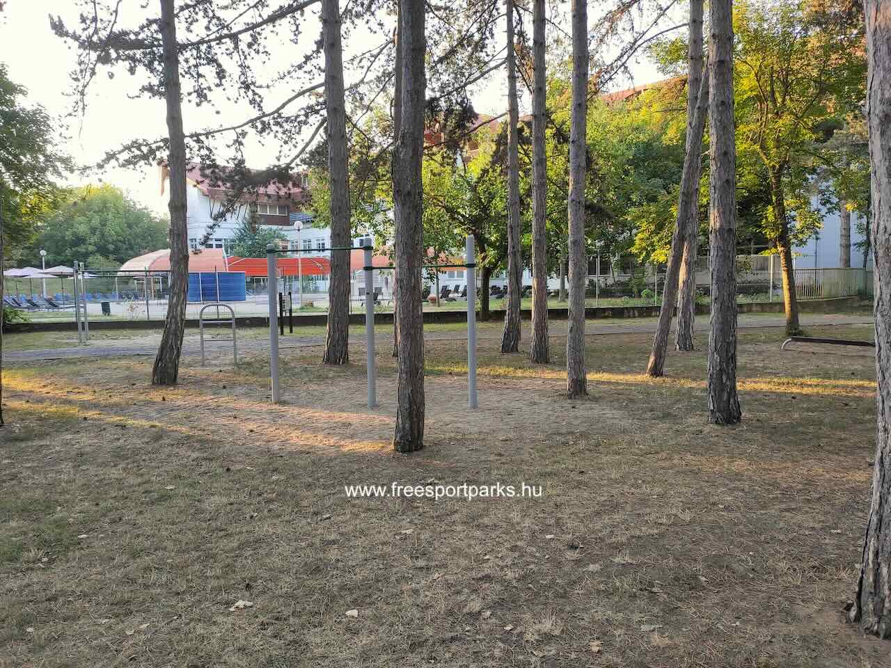 kondipark az erdőben, Nagyerdei szabadidőpark, Debrecen - Free Sport Parks Térkép