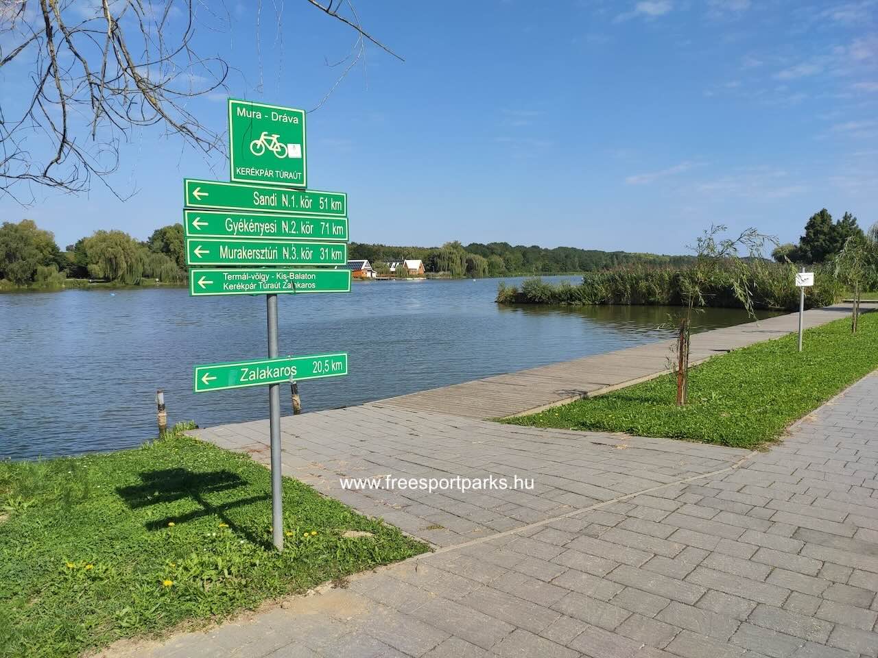 vízibicikli és kajak vízreszálóhely, Csónakázó-tó Nagykanizsa - Free Sport Parks Blog
