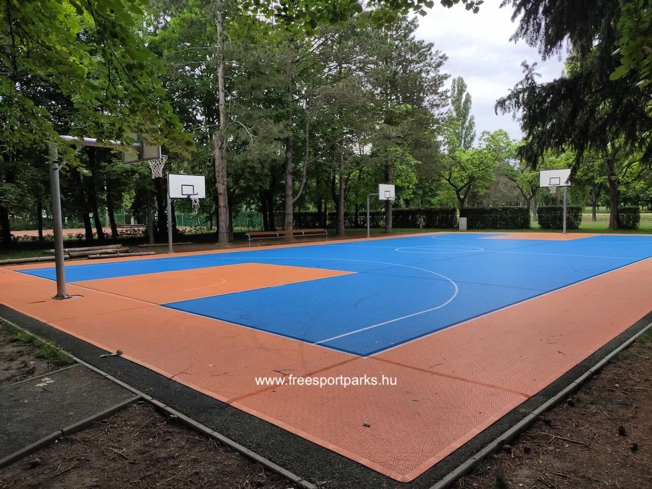 Kosárlabda és Streetball pálya, Szombathely Sportliget - Free Sport Parks Térkép