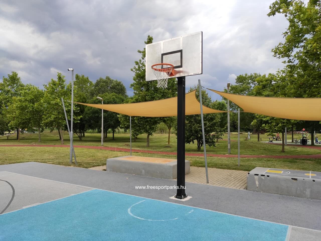 kosárlabda palánk a Kaposvári Városligetben - Free Sport Parks Térkép