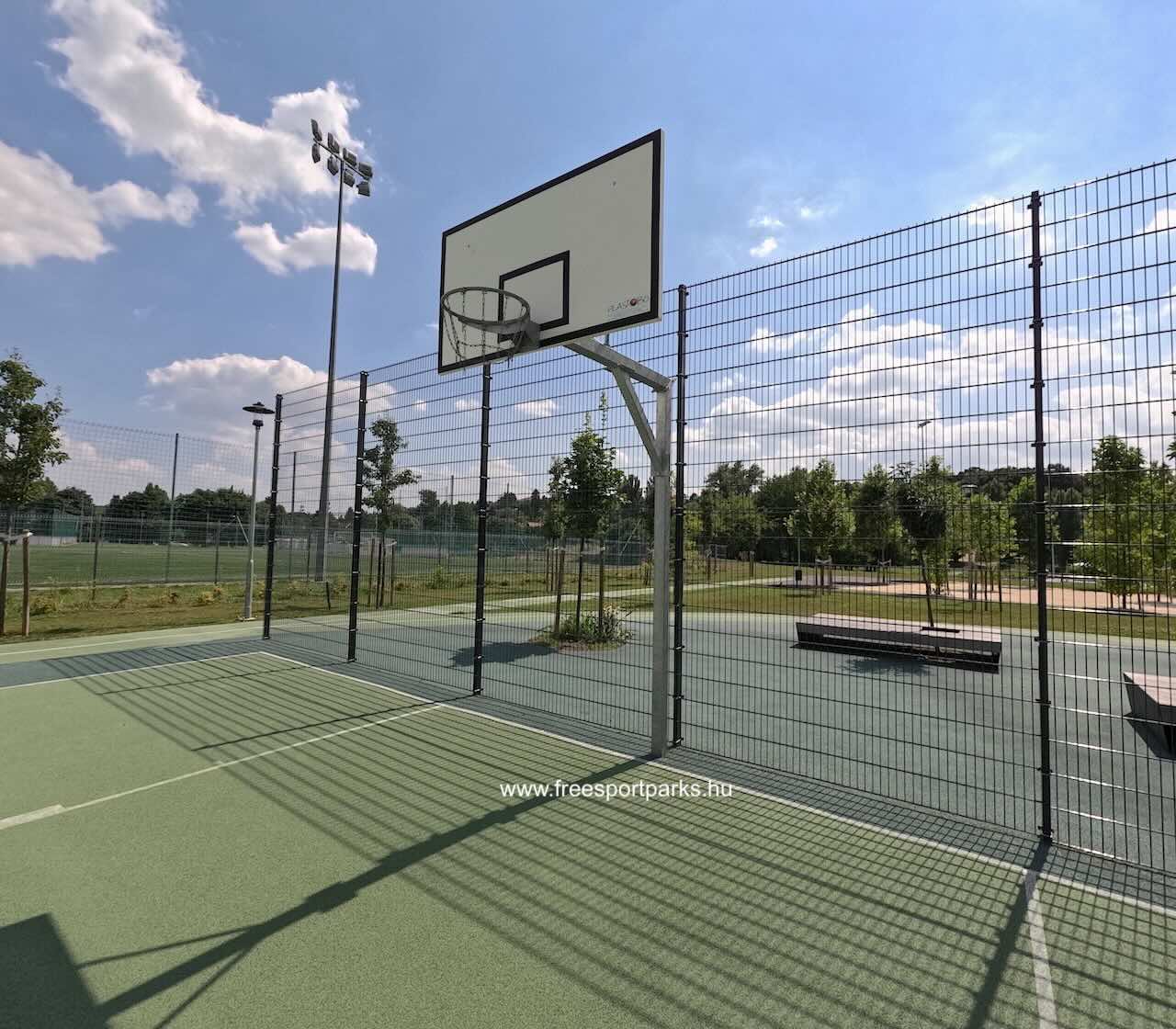 kosárlabda palánk, Máriaremetei Közösségi Liget - Free Sport Parks Térkép